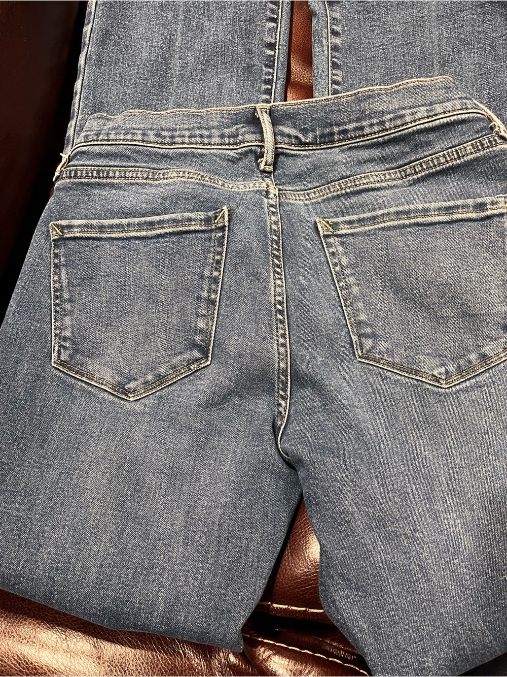 a.n.a Low Rise Vintage Bootcut Jeans Medium Wash Denim Size 4